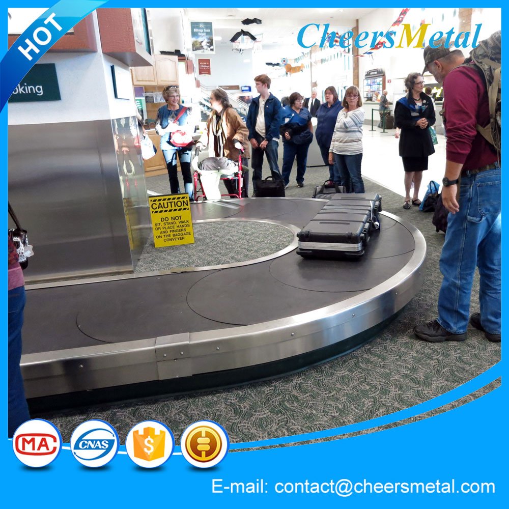 Automatic airport baggage conveyor system from China manufacturer