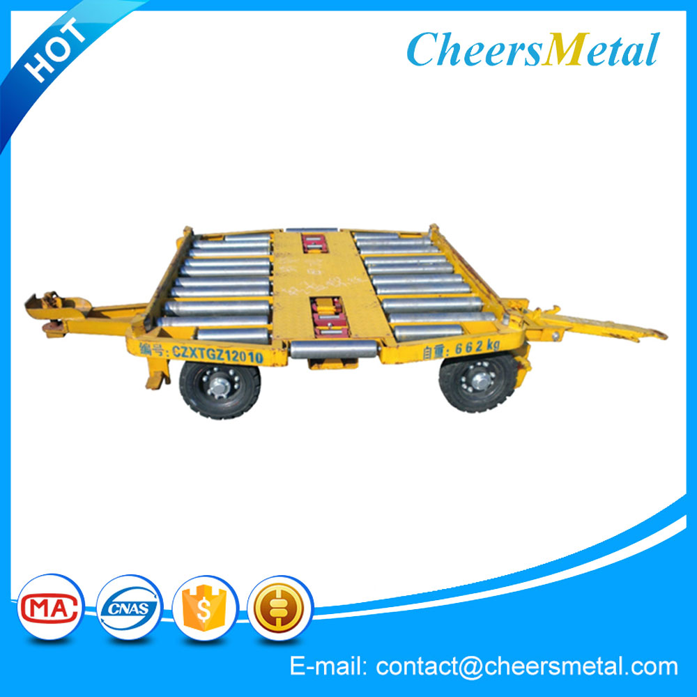1.6T Aviation Ground Equipment Airport Pallet Dolly Container Dolly